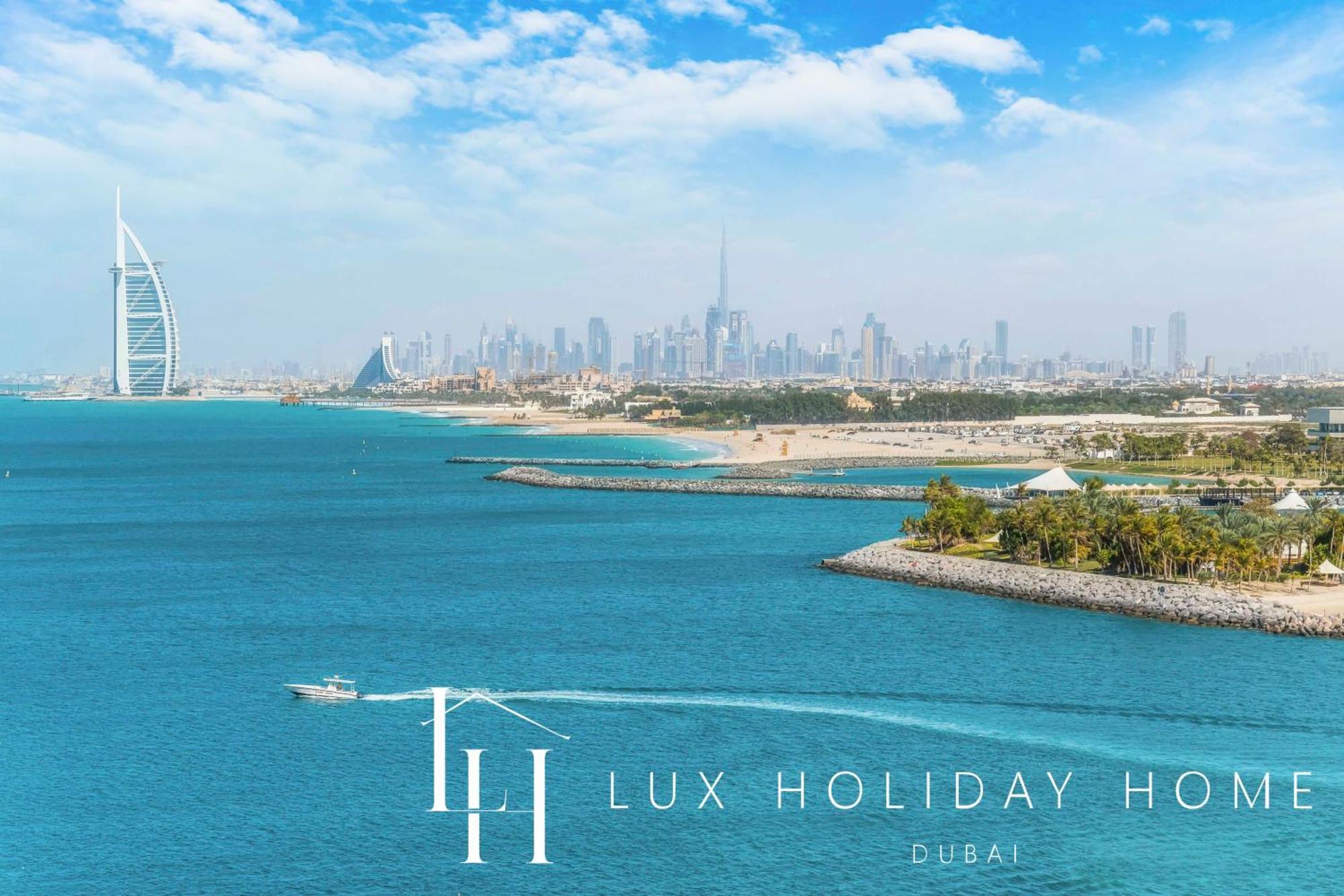 דובאי Lux - Opulent Island Suite Burj Khalifa View 2 מראה חיצוני תמונה