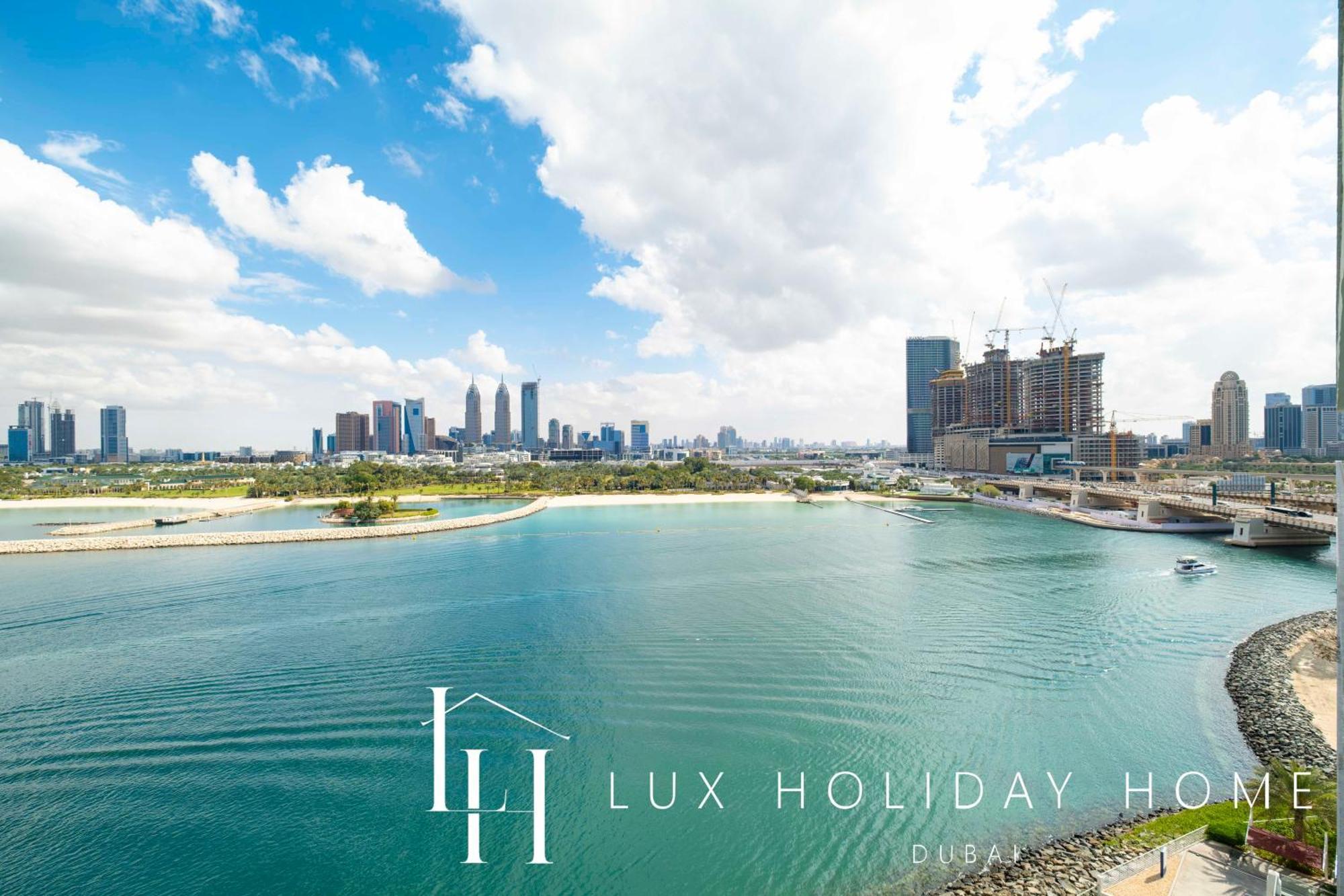 דובאי Lux - Opulent Island Suite Burj Khalifa View 2 מראה חיצוני תמונה