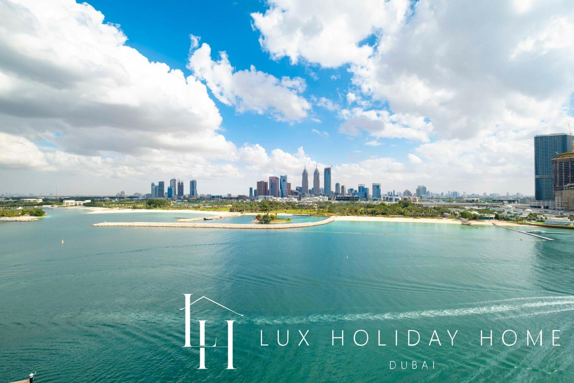 דובאי Lux - Opulent Island Suite Burj Khalifa View 2 מראה חיצוני תמונה